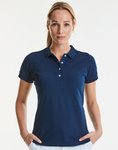 Russell R-566F-0 Ladies` Fitted Stretch Polo