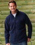 Russell Jerzees Colours R-870M-0 Men's Full-Zip Outdoor Fleece