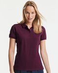 Russell R-567F-0 Ladies` Tailored Stretch Polo